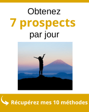 Obtenez 7 nouveaux prospects par jour